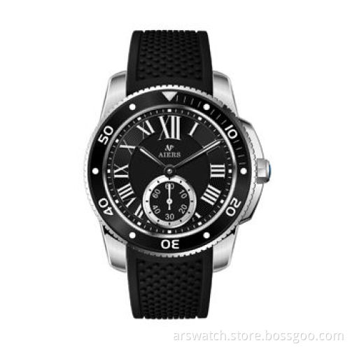 2014 Latest Men's Sports Watch for Autumn, Hot Selling, Silicone Band and Stainless Steel Case, 5ATM